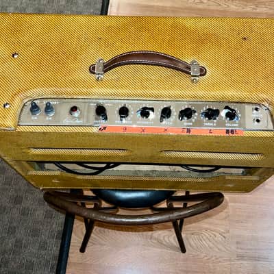 GASLIGHT ANTHEM - Fender EC Twinolux Eric Clapton Signature 40-Watt 2x12" Guitar Combo 2012 - 2016 - Tweed image 9