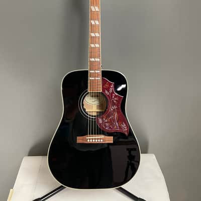 Epiphone Hummingbird Pro 2022 - Ebony | Reverb