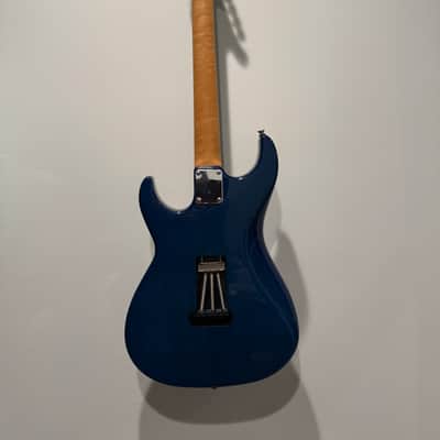 Don Grosh Bent top electric guitar hand made in the USA ohsc aged lake placid blue Trans blue image 2