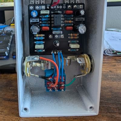 Opamp fuzz or clean boost clone scary electric sky image 2