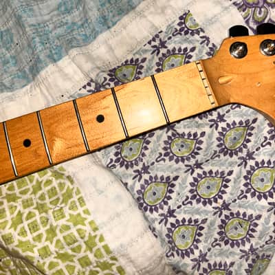 Unknown vintage strat neck loaded. image 2