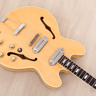 1993 Epiphone Casino Natural Near-Mint, Pre-Elitist Revolution-Spec, Japan Terada image 9