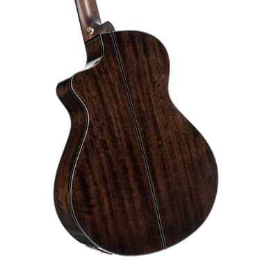 Cort GOLDMC6NAT Gold Series Torrefied Solid Sitka Spruce Top Modern Concert Body 6-String Acoustic-Electric Guitar w/Premium Gig Bag image 4