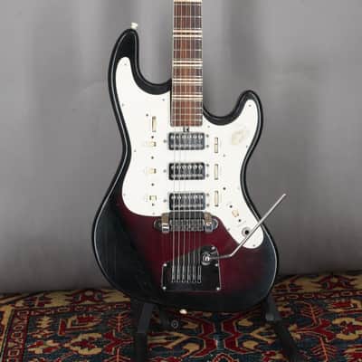 Hofner 176 Deluxe 1960s - Ruby Shaded w white headstock image 1