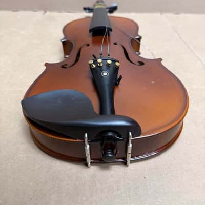 Stage Right Sonata 4/4 Full Size Violin Outfit w/ Bow & Case - Needs Bridge & Strings image 9