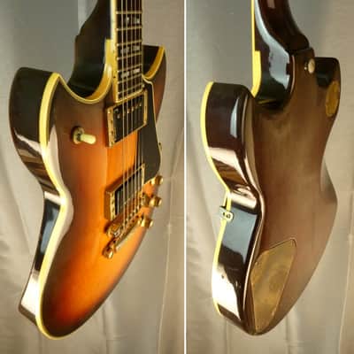 YAMAHA SG-1600 1980 - ebony touch - Cherry Sunburst - Japan Import image 6