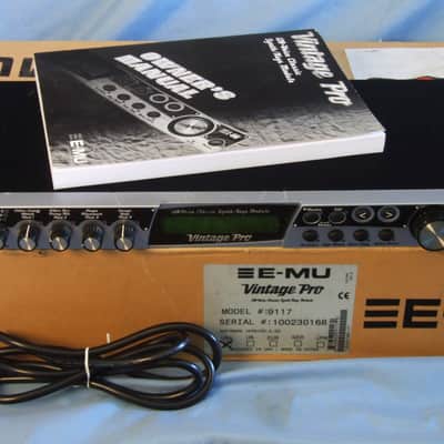 Vintage E-MU Vintage Pro 128-Voice Classic Synth /Keys Sound Module - Nice!