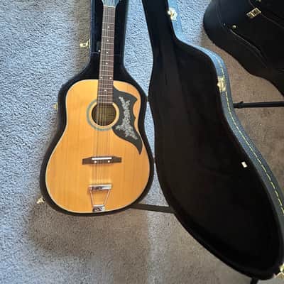Hy-Lo Model 642 12-String Acoustic Guitar Made in Japan w/ Hard Case image 2