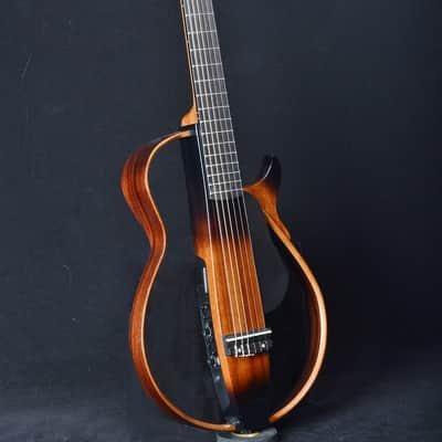 Yamaha SLG200N Silent Nylon String Guitar - Tobacco Sunburst image 2