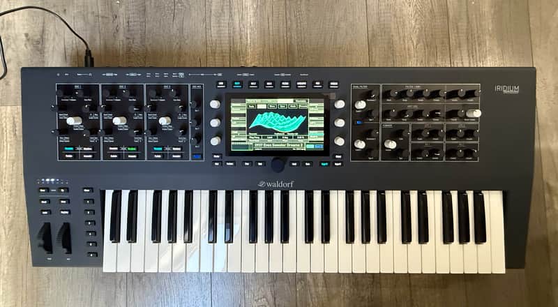 Waldorf Iridium 49-Key Synthesizer - Black image 1