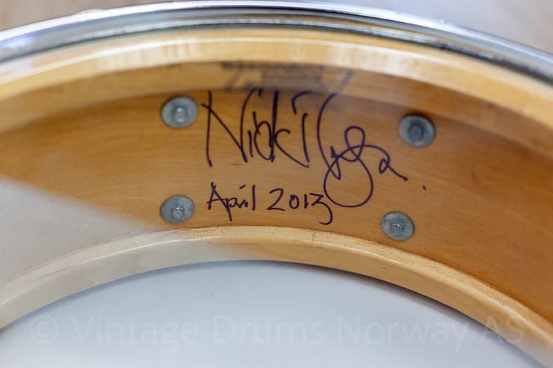 Ludwig Rock / Concert L-482 – Nick Mason’s Personal Snare Drum! image 1