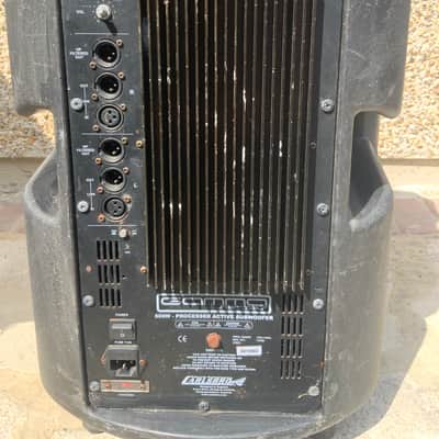Pair of Carlsbro Gamma 600w processed active subwoofer 2003-2014 - Black image 3