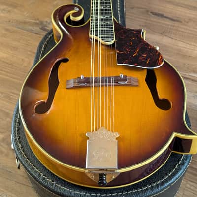 Hondo HM-5 F-Style Mandolin Vintage 1970s Sunburst MIJ W/OSSC Great Condition! image 3