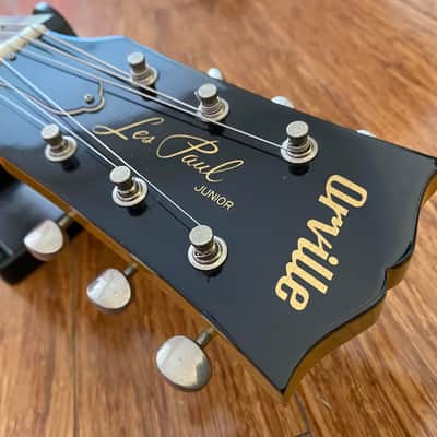 Scarce Orville Japanese Les Paul Junior TV Yellow 1991 Japan MIJ image 8