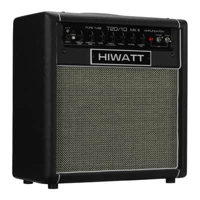 Hiwatt T-Series TB20/10 20/10-Watt 1x12 Tube Combo Amplifier - Black image 1