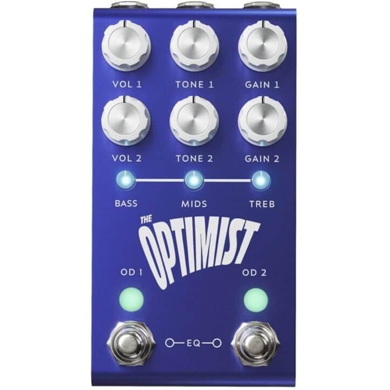 Jackson Audio Optimist Dual Overdrive and EQ Pedal, Classic image 1