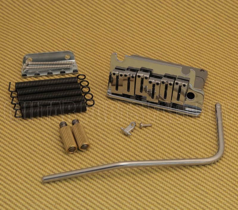 007-7092-049 Fender Deluxe USA Stratocaster/Strat 2 Point Tremolo Guitar Bridge image 1