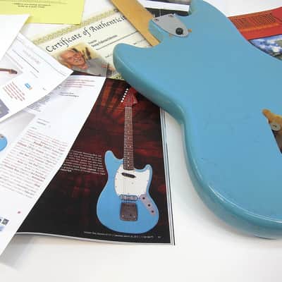 Leo Fender Owned Prototype Electric Guitar 1967 Proto Three Bolt Neck Plate & Proto Tremolo System! image 18