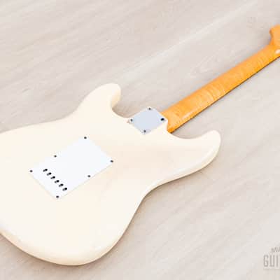 2006 Fender American Vintage ‘62 Stratocaster Olympic White w/ Hangtags, Case image 14