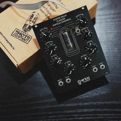 Erica Synths Fusion Delay / Flanger / Vintage Ensemble 2014 - Present - Black image 2