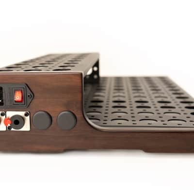 Pedalboard VTX 12x24 with Riser - Imbuia - Hands Custom image 3