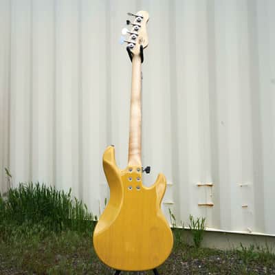 G&L USA Custom Shop Matador Butterscotch Blonde Left Handed 4-String Bass w/ Black Tolex Case (2025) image 3