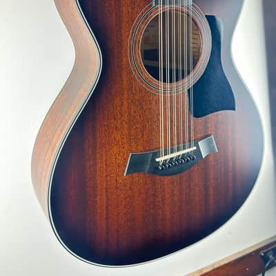 Taylor 362ce with V-Class Bracing 2021 Shaded Edgeburst Electro Acoustic with case image 3