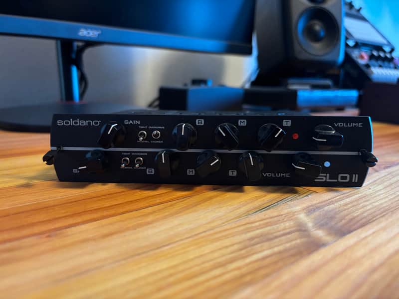 Synergy SLO II 2-Channel Preamp Module 2024 - Present - Black image 1