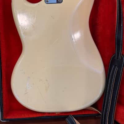 Fender Mustang Guitar with Rosewood Fretboard 1975 - 1978 - Blonde image 4