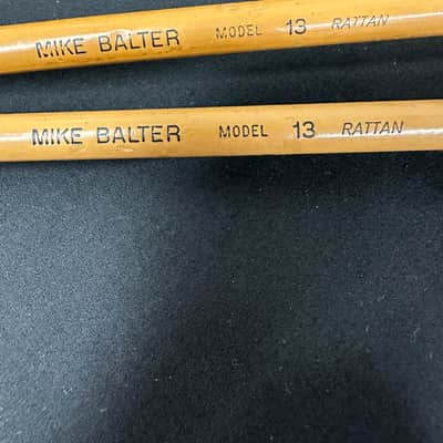 VINTAGE Mike Balter 13 Rubber Mallets, Light Green, Med Soft, Rattan-EXCELLENT image 2