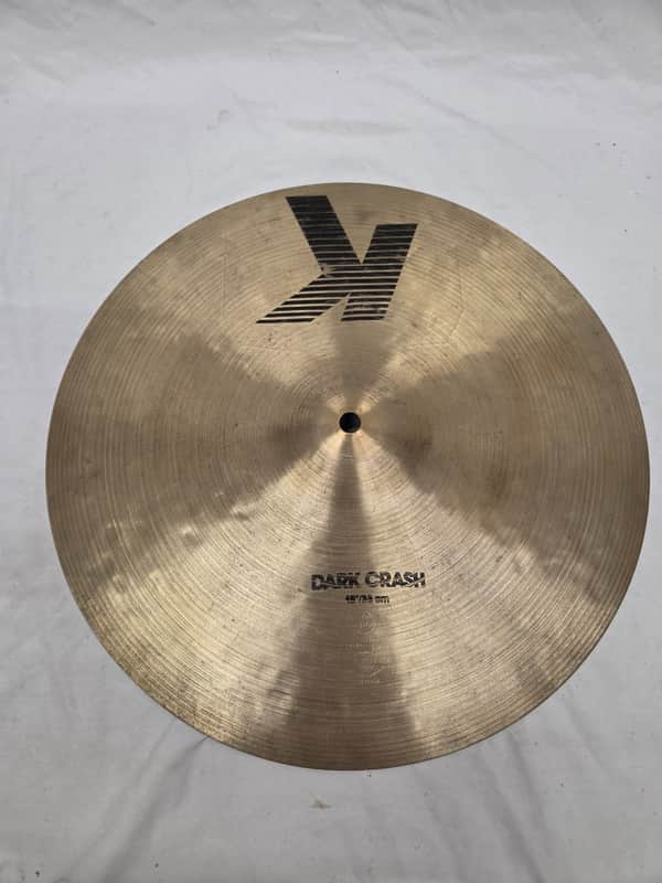 1980s Zildjian IAK 15" Dark Crash Cymbal - Traditional (C020-C2) image 1