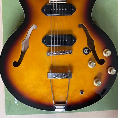 Modded 2012 Epiphone Casino Reissue - Vintage Sunburst image 2