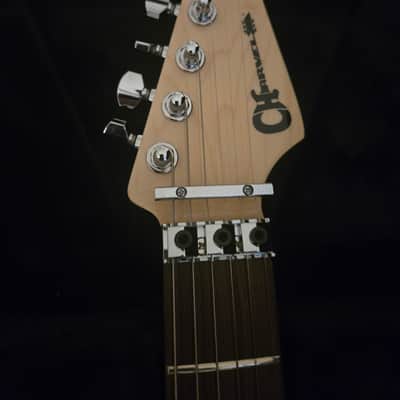 Charvel MJ San Dimas Style 1 HSH FR PF QM 2020 - Present - Transparent Green Burst image 2