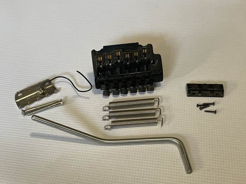 1980's USA Kahler Fulcrum 2520 Black Guitar Tremolo Bridge Vibrato