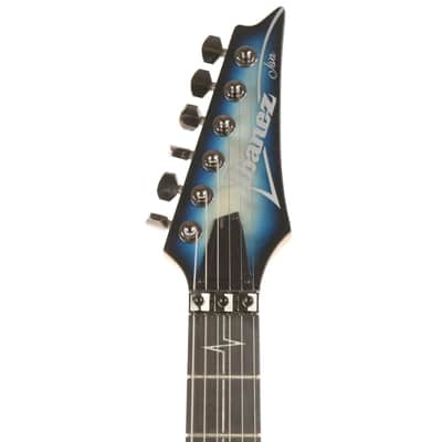 Ibanez JIVAJR-DSE Nita Strauss Signature 6-String Solid Body Electric Guitar with Ebony Fretboard, Right-Handed, Deep Sea Blonde image 7