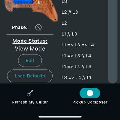 AMBROSONICS, LLC WOW, 23 Wirings! Bluetooth Programmable Pre-wired pickguard Pickup Director with FREE Pickup Composer App 2025 - Plain White image 24