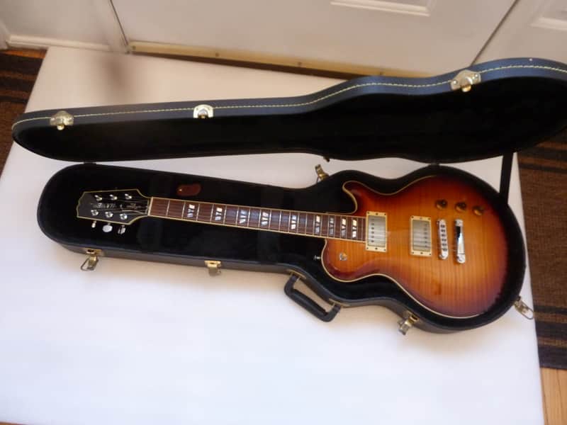 RARE! Hamer USA Hamer Monaco Elite Sunburst Burst Gloss Case Papers_200_ image 1
