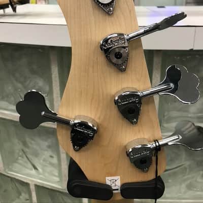 Sadowsky MetroExpress 21-Fret Vintage J/J Bass, Morado Fingerboard, 5-String Sage Green Metallic image 5