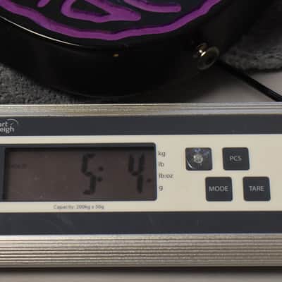 c. 1980s Schecter USA T-Style Body Dallas-Era HS Customized Black/Purple image 13