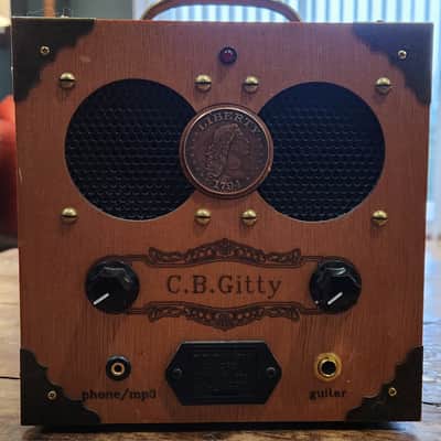 C.B. Gitty 1794 Copper Penny Cigar Box Pony Amp 2020s USA image 12