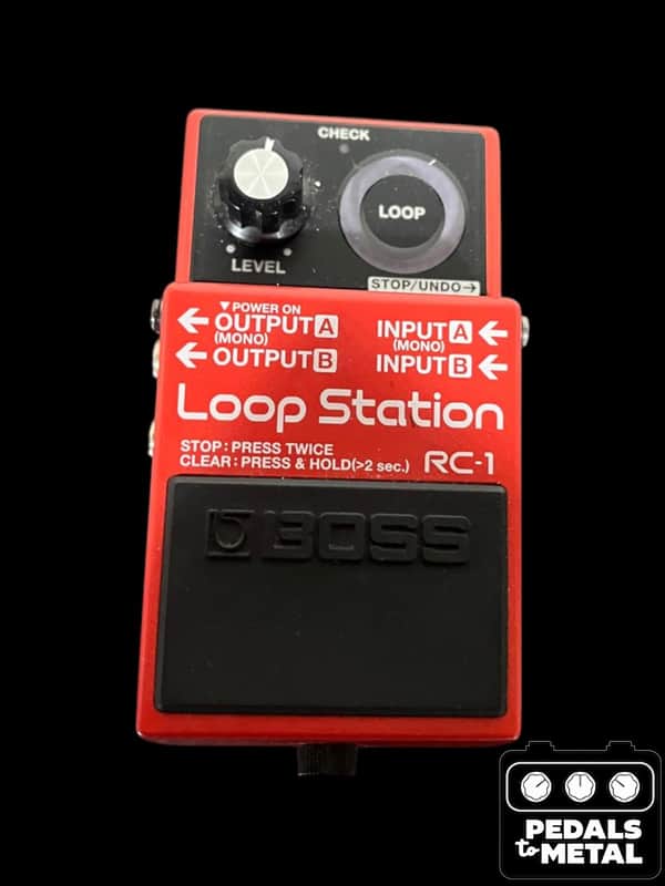 Boss RC-1 Loop Station 2014 - Present - Red - X17456 image 1