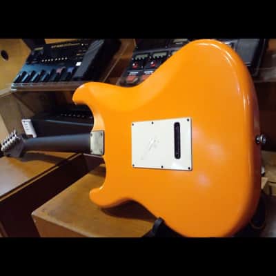 Schecter Nick Johnston USA Signature 2017 - Present - Atomic Orange Nitro image 2