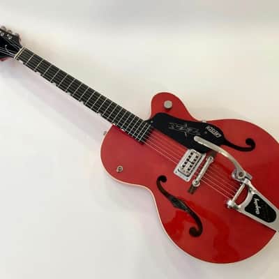 Gretsch G6119-1959 Chet Atkins Tennessee Rose with TV Jones Power'Tron Pickup 2007 - 2016 - Flagstaff Sunset image 8