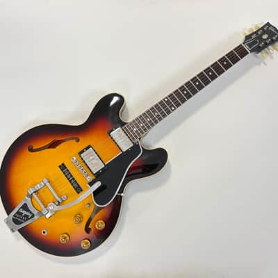 Gibson ES-335 Reissue 1959 Custom Shop 2023 Vintage Sunburst VOS image 1