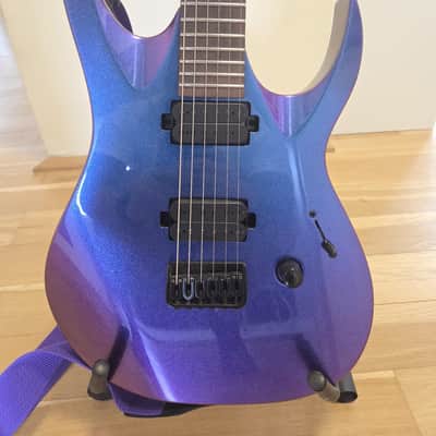 Solar Guitars AB2.6BPM 2025 - Blue Purple Shifting Metallic Gloss image 2