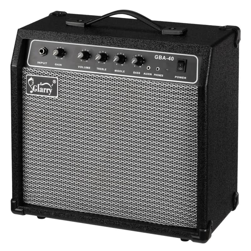 Glarry 40W Amplifier Portable Bass Amp for Electric Bass Guitar image 1