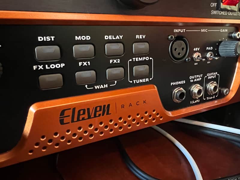 Avid Eleven Rack Guitar Multi-Effects Processor and Pro Tools
