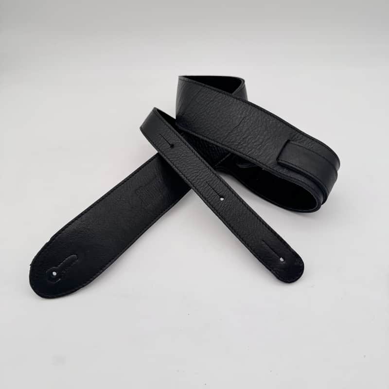 SoThere Leather Guitar or Bass Strap Black (BLKS518) image 1