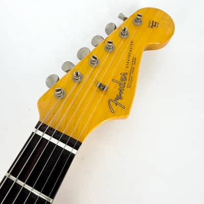 2017 Fender Custom Shop '63 Stratocaster Relic - Faded Fiesta Red image 9