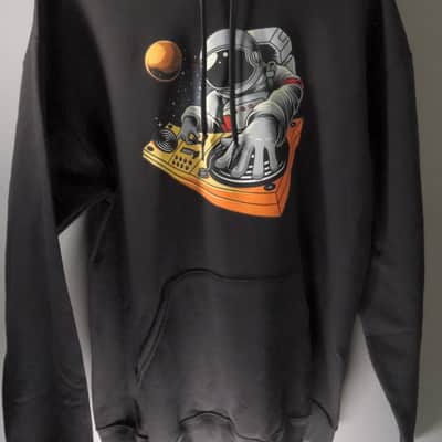 Three Wave Music Hoodie(Astro DJ) 2024 - Black [Three Wave Music] image 3